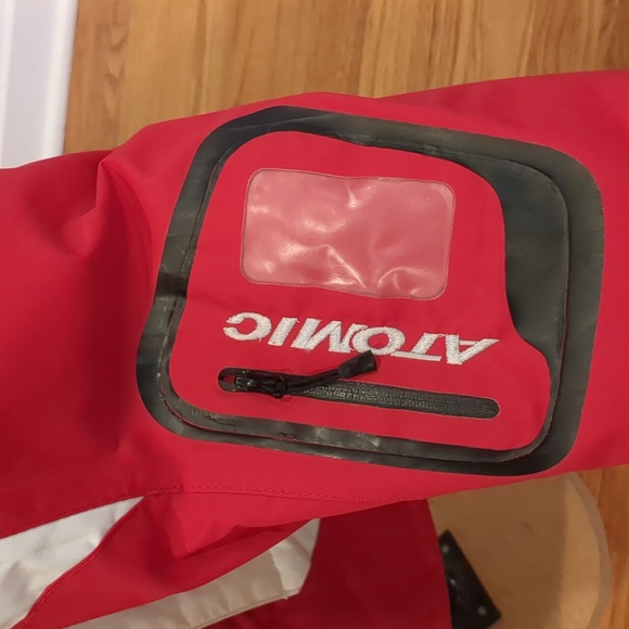 Atomic Men's Ski Jacket Large Red and Black - Picture 8 of 17